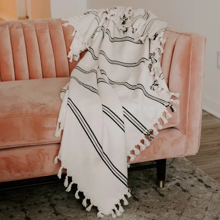 Holy Family Turkish Throw Blanket