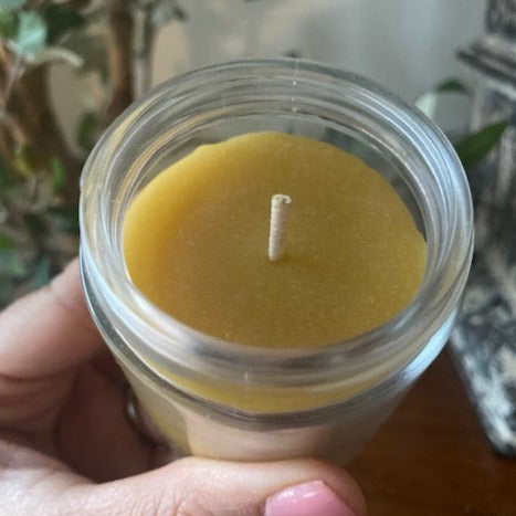 Mini Beeswax Family Prayer Candle