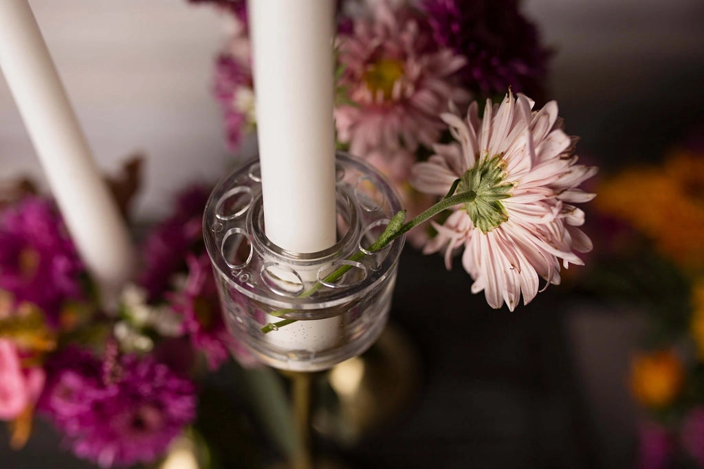 Candle Ring Floral Vase Set (2)