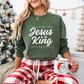 Jesus is King Unisex Organic Sweatshirt