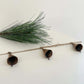 Rustic Brass Bell Jute Holiday Garland