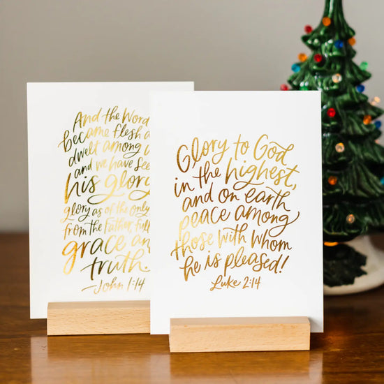 Double-Sided Advent + Christmas Print (5x7)