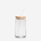 Holy Spirit Glass Straw Cup