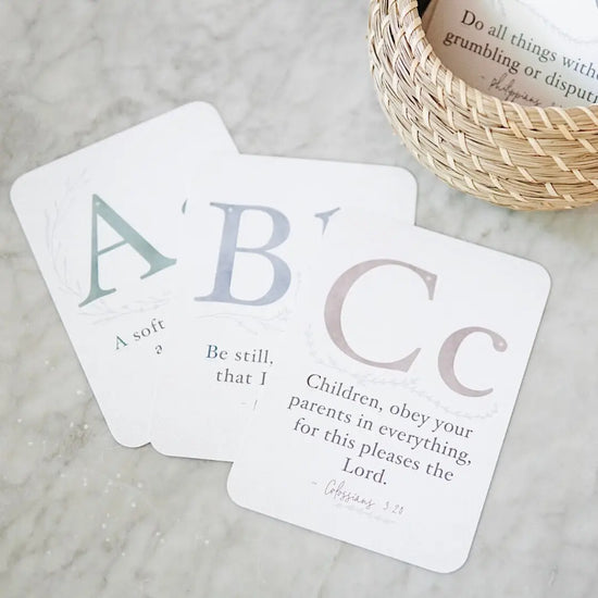ABC Scripture Memorization Cards