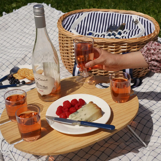 Picnic Basket Set with Mini Table
