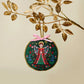 Angel Embroidered Ornament