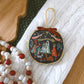 Nativity Embroidered Ornament