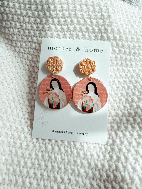 Saint Therese Earrings