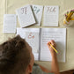 Cursive ABC Scripture Memorization Cards + Workbook Bundle