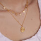 24K Gold Heart of Mercy Necklace