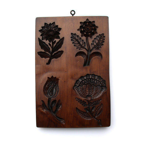 Four Blooms Cookie Mold