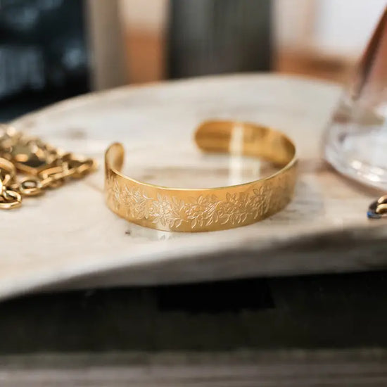 Grace + Glory Gold Cuff