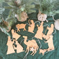 Nativity Wooden Garland