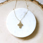 Four Way Cross Gold Pendant