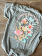 Come, Holy Spirit Pocket Tee - Gray