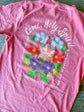 Floral Spirit Tee - Pink