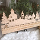 Custom Wooden Family Advent Countdown