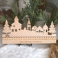 Custom Wooden Family Advent Countdown