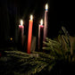 Beeswax Advent Taper Candles (12 inch)