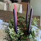 Beeswax Advent Taper Candles (12 inch)