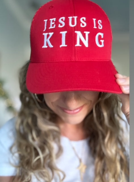 Jesus is King Trucker Hat