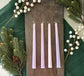 Scented Advent Taper Candles (Set of 4)