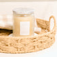 Venite Adoremus: O Come Let Us Adore Him Beeswax Candle