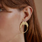 24K Gold "Genevieve" Earrings
