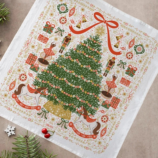 Christmas Tea Towel