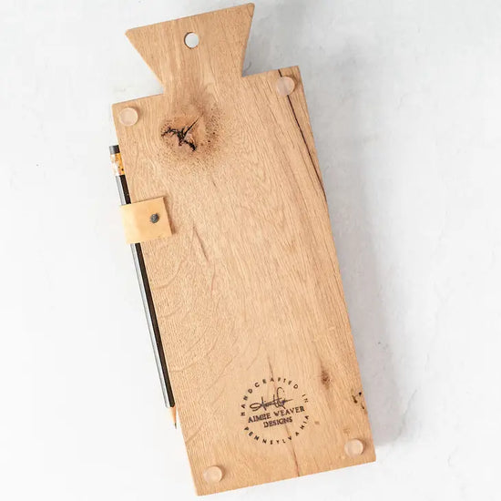 Reclaimed Wood Memo Pad Clipboard + Pencil