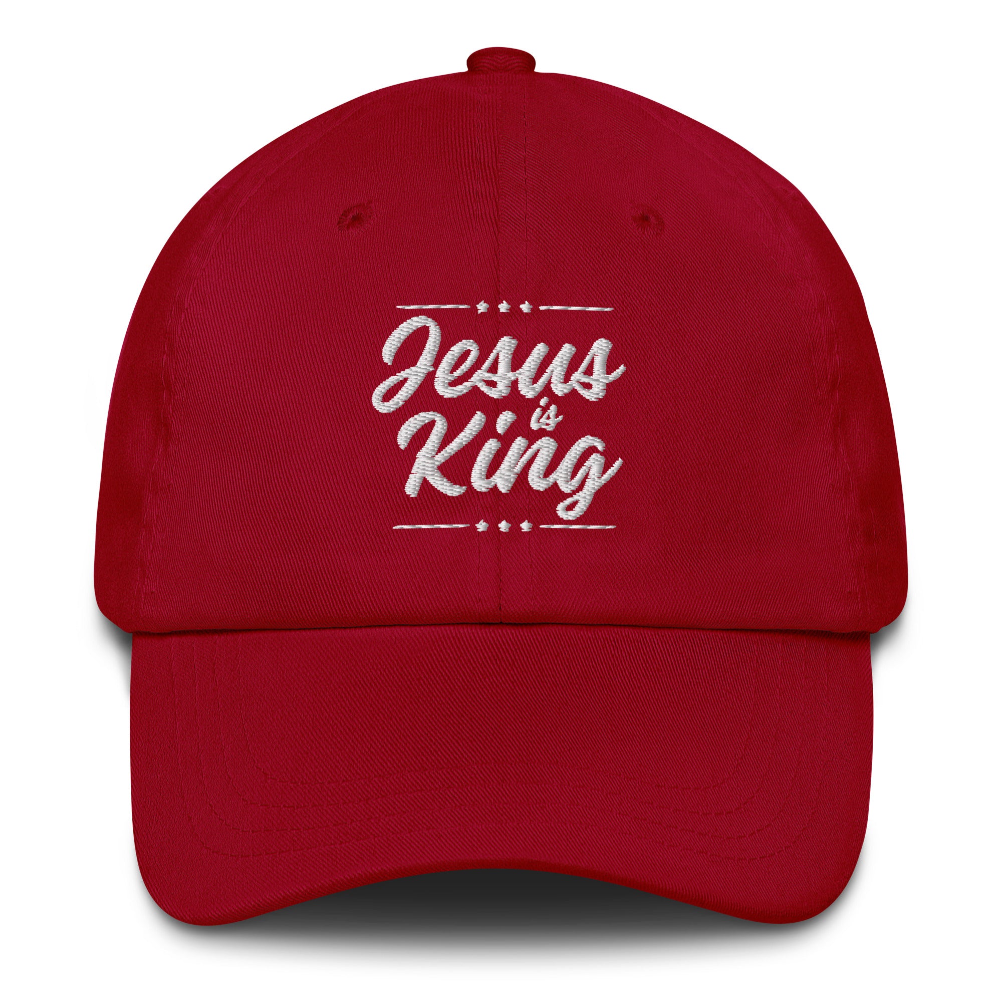 Jesus is King Baseball Hat Mother Home Market