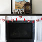 Valentine Red Heart Garland