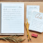 Cursive ABC Scripture Memorization Cards + Workbook Bundle