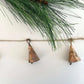 Rustic Brass Bell Jute Holiday Garland