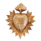 Sacred Heart Milagro: Antique Gold