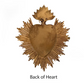 Sacred Heart Milagro: Antique Gold