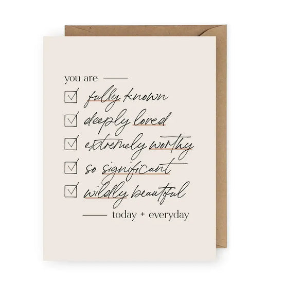 Daughter of God Greeting Card
