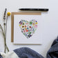 Gardening Heart Greeting Card
