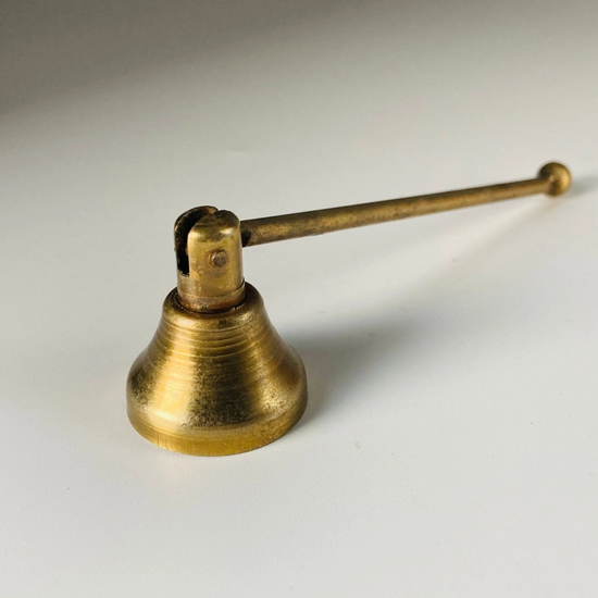 Antique Brass Candle Snuffer